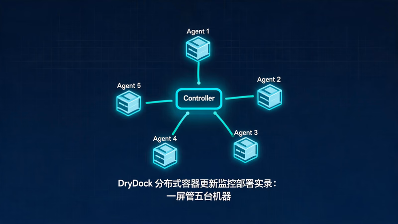 DryDock 分布式容器更新监控——一屏管五台机器